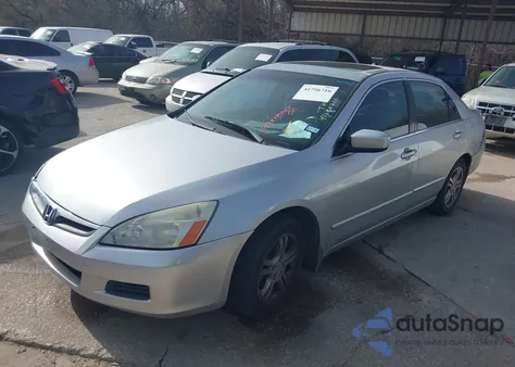 2006 Honda Accord 2.4 Ex из США, поврежденный, VIN 1HGCM56766A138147